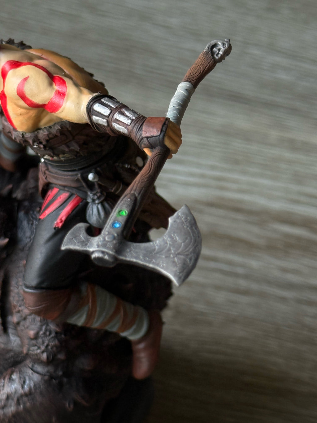 God of War Kratos vs Ogre: Hand-Painted 3D Printed Action Figure
