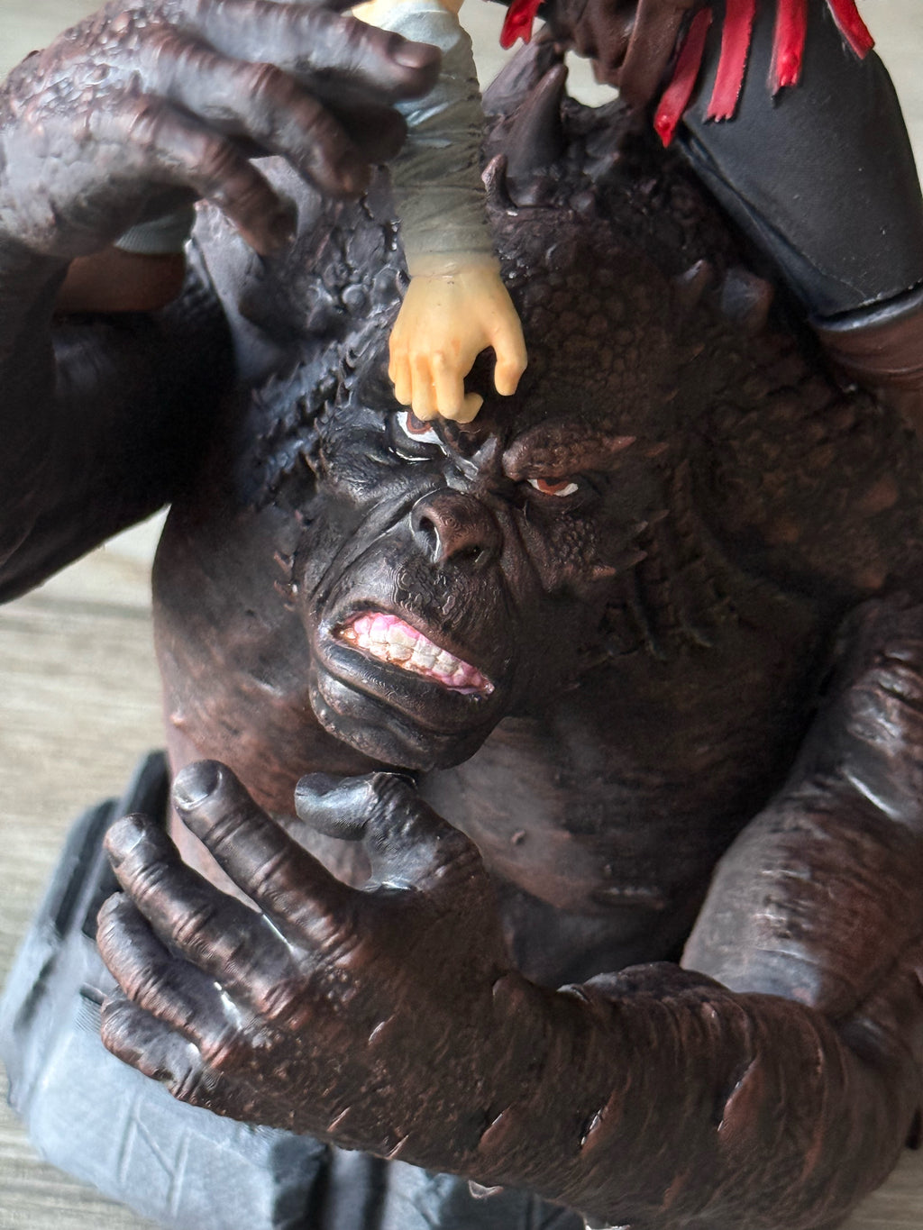 God of War Kratos vs Ogre: Hand-Painted 3D Printed Action Figure