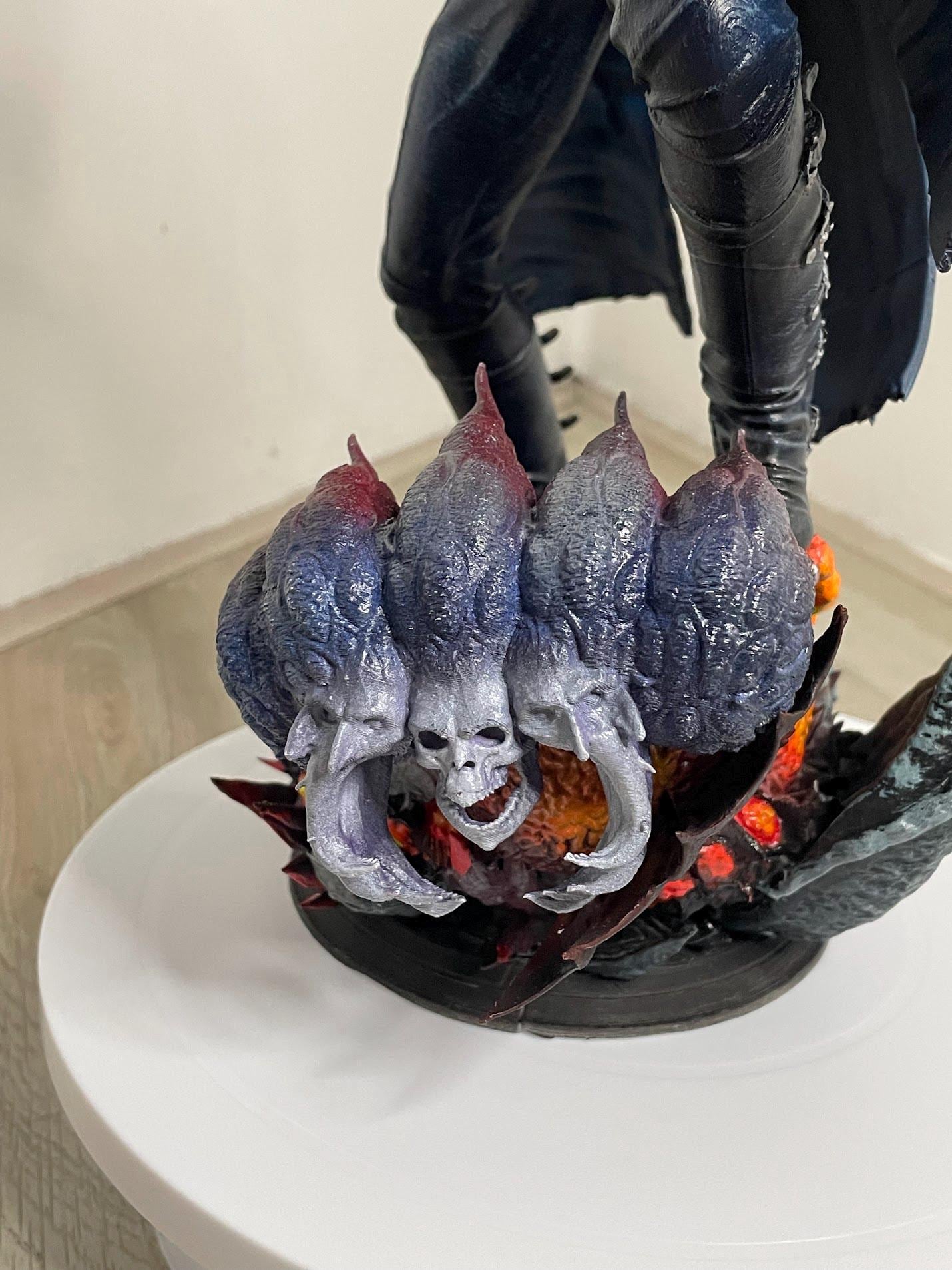 Devil May Cry Vergil Figure | Fully painted 14K Resin Vergil statue