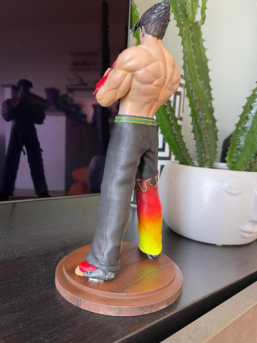 Hand-Painted Tekken Jin Kazama Action Figure: 24cm PLA Statue