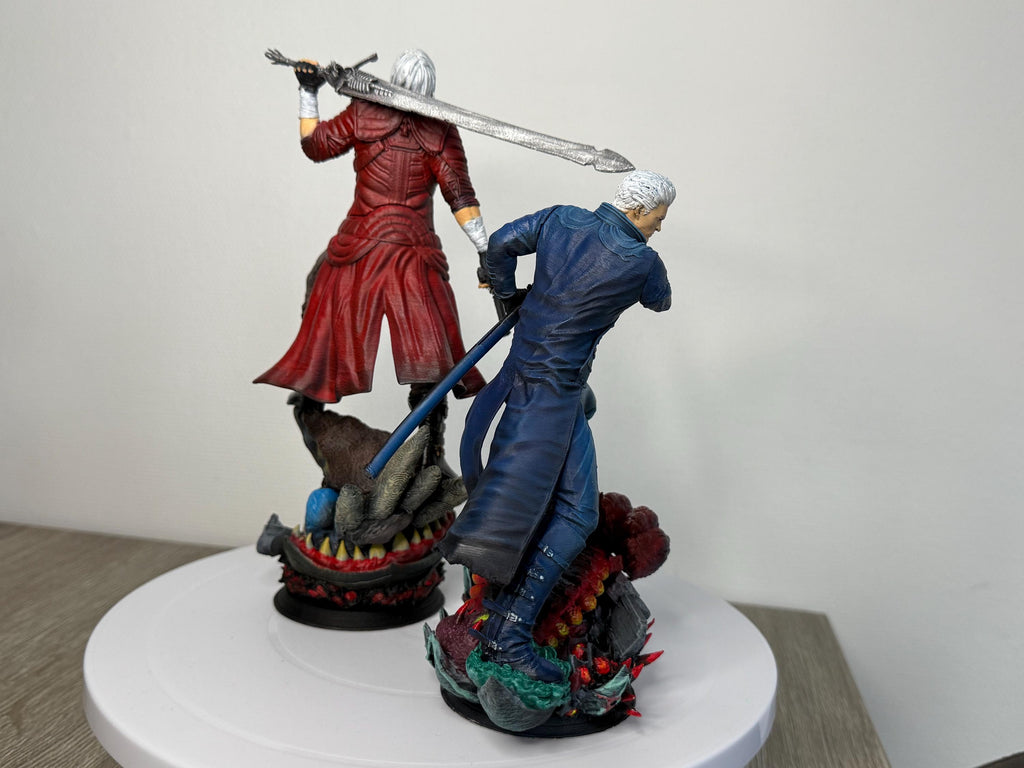 Devil May Cry Dante Figure: Hand-Painted DMC Statue