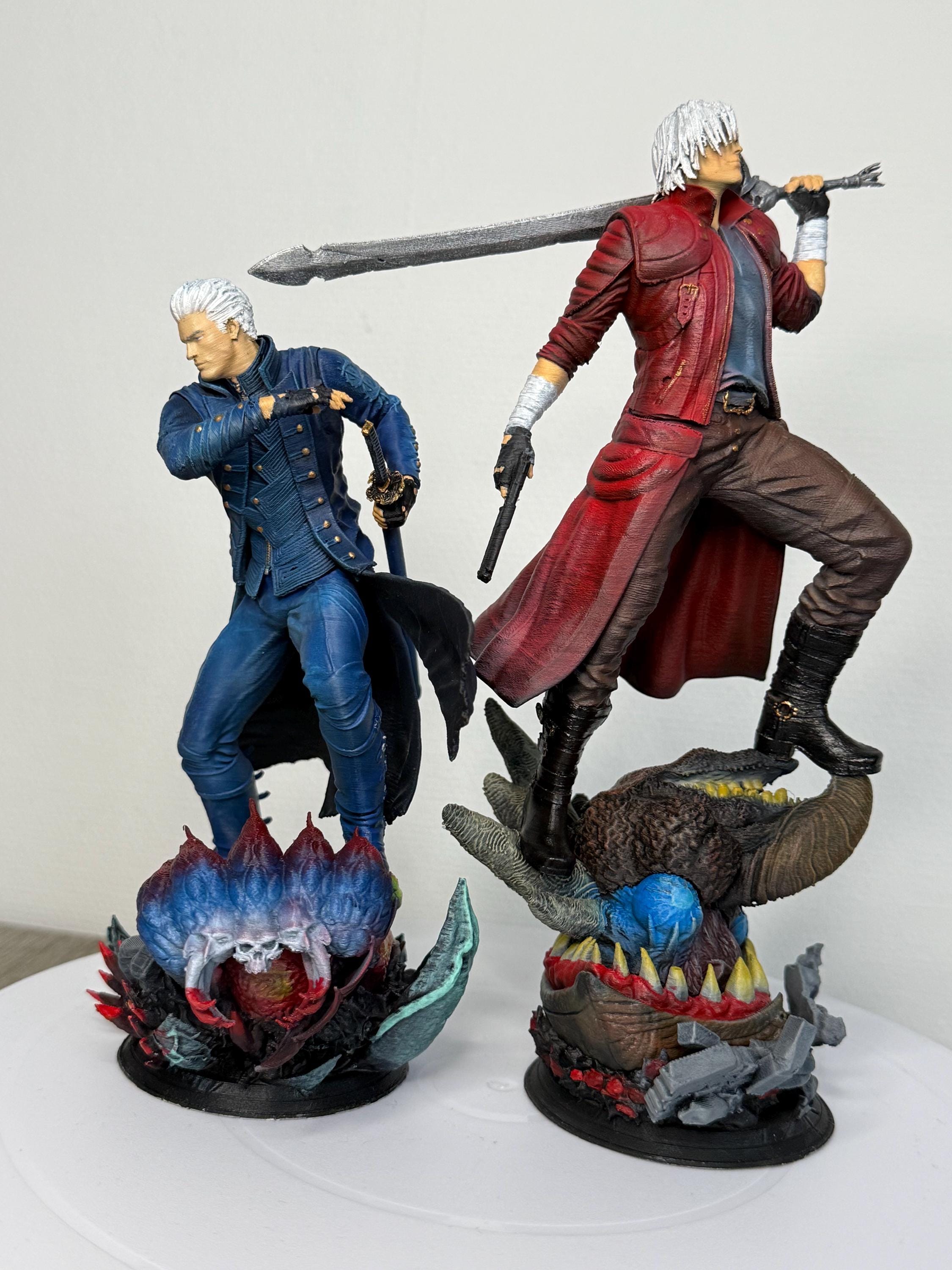 Devil May Cry Dante Figure: Hand-Painted DMC Statue
