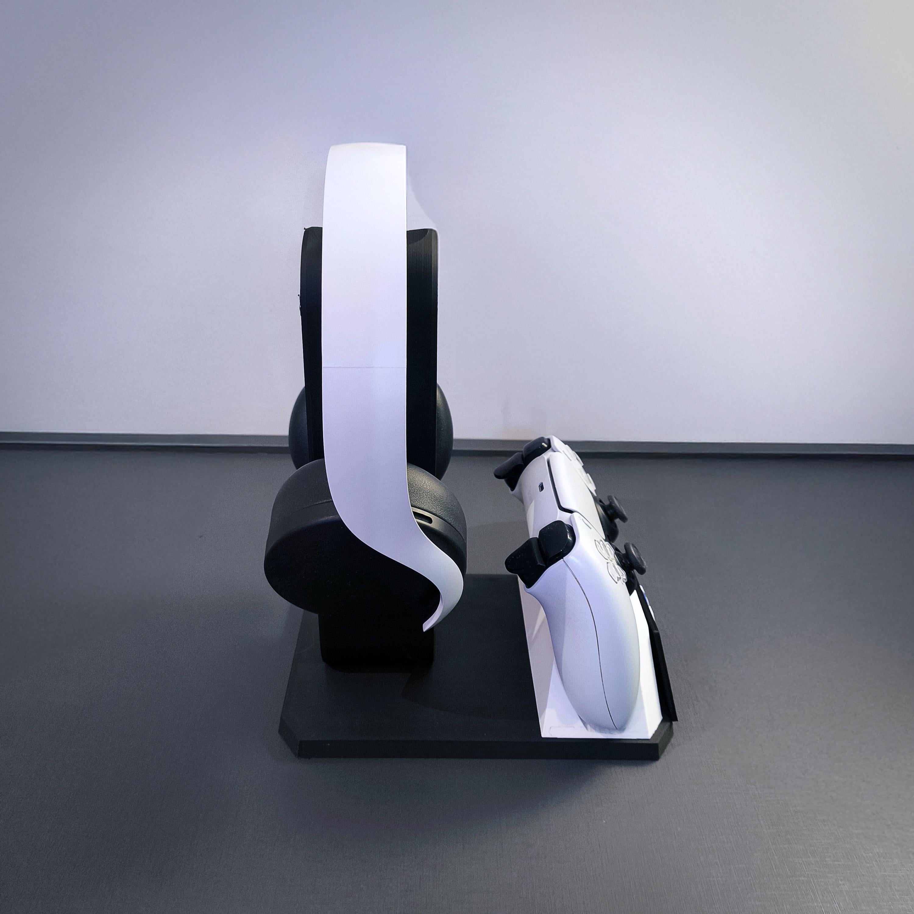 God of War PS5 Headset & Controller Stand – Dual Holder Dock - Gaming Accessory