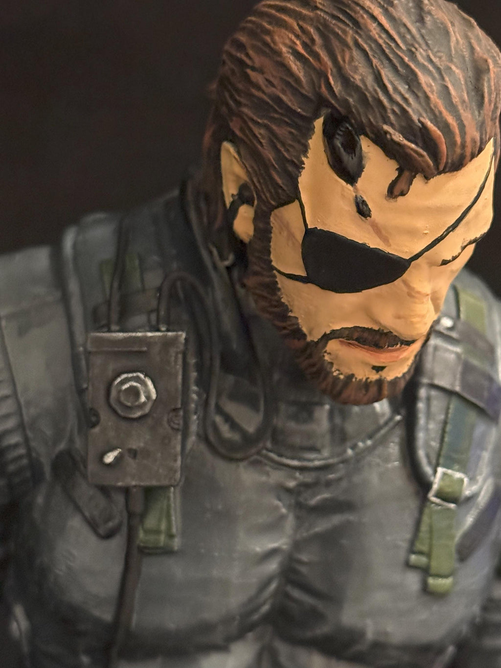 Venom Snake Bust: Hand-Painted Metal Gear Solid V Resin Statue