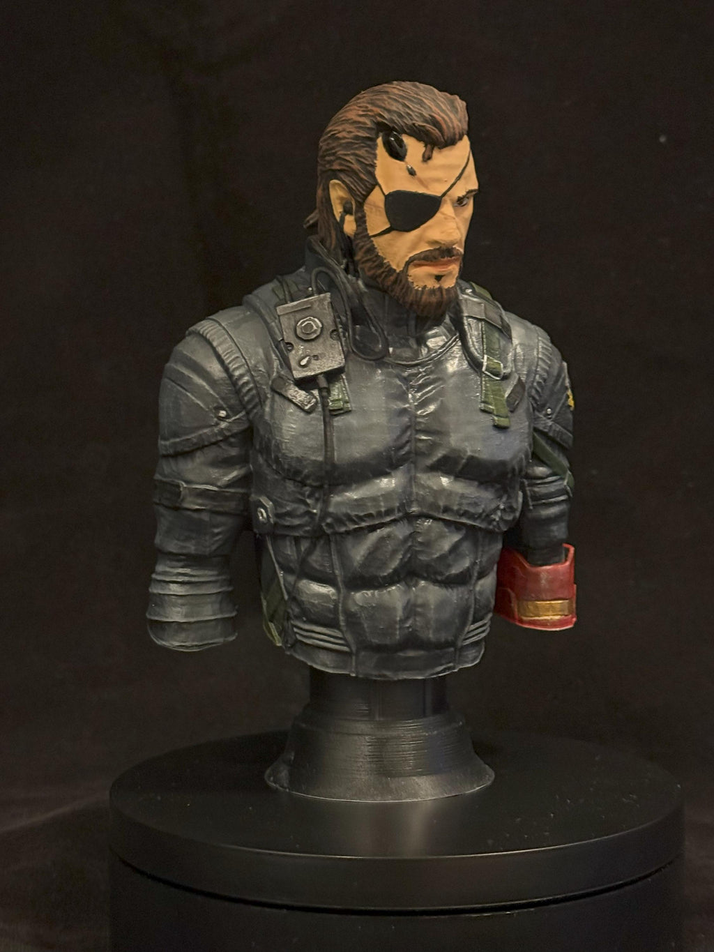 Venom Snake Bust: Hand-Painted Metal Gear Solid V Resin Statue