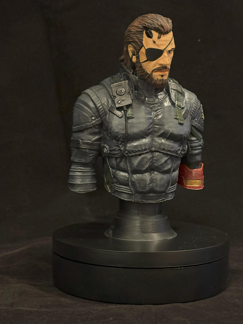 Venom Snake Bust: Hand-Painted Metal Gear Solid V Resin Statue