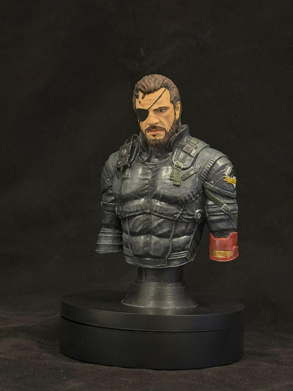 Venom Snake Bust: Hand-Painted Metal Gear Solid V Resin Statue
