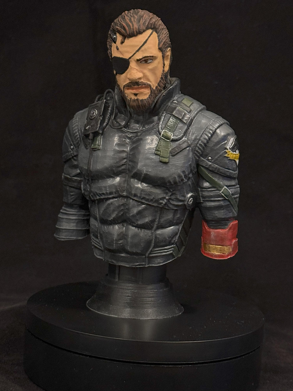 Venom Snake Bust: Hand-Painted Metal Gear Solid V Resin Statue