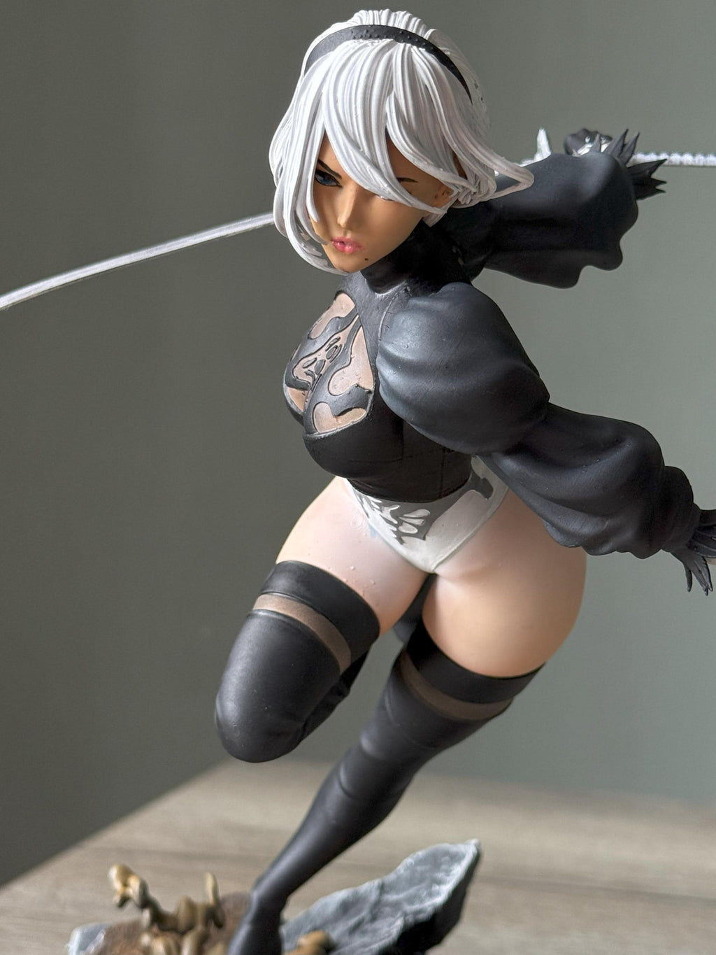 2B figure (NieR: Automata) 29cm – Fully Painted | 12K High resolution 3D print