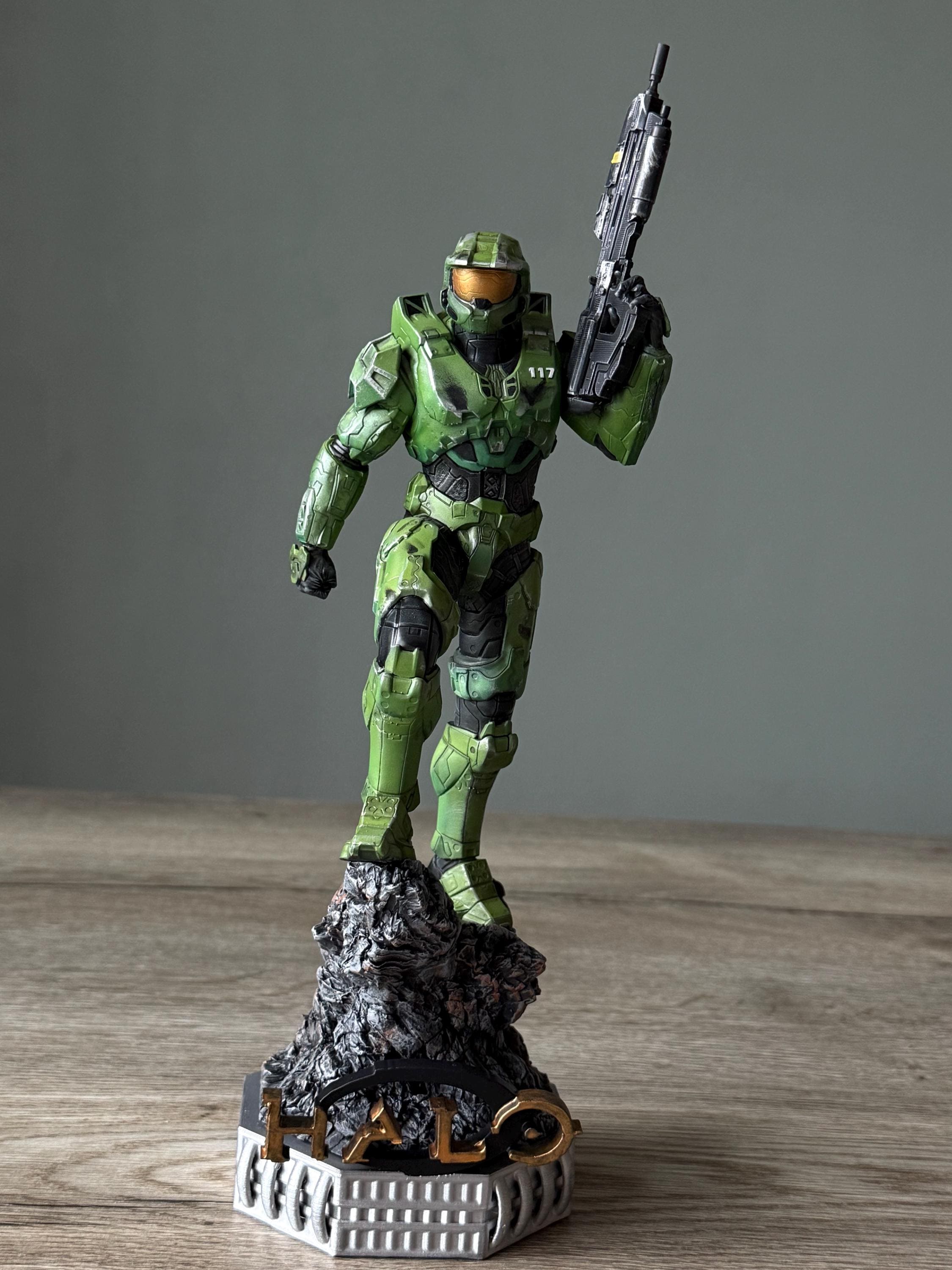 Halo Master Chief Figure: Halo Infinite 12K full Resin Statue (33cm)