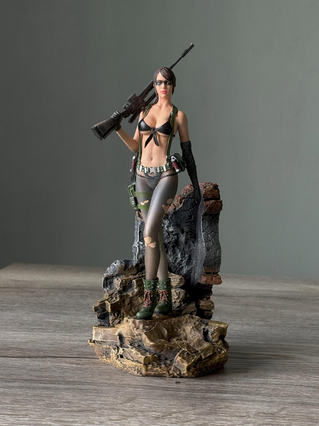 MGS V Quiet figurine | Fully Painted | 14K High resolution 3D printed