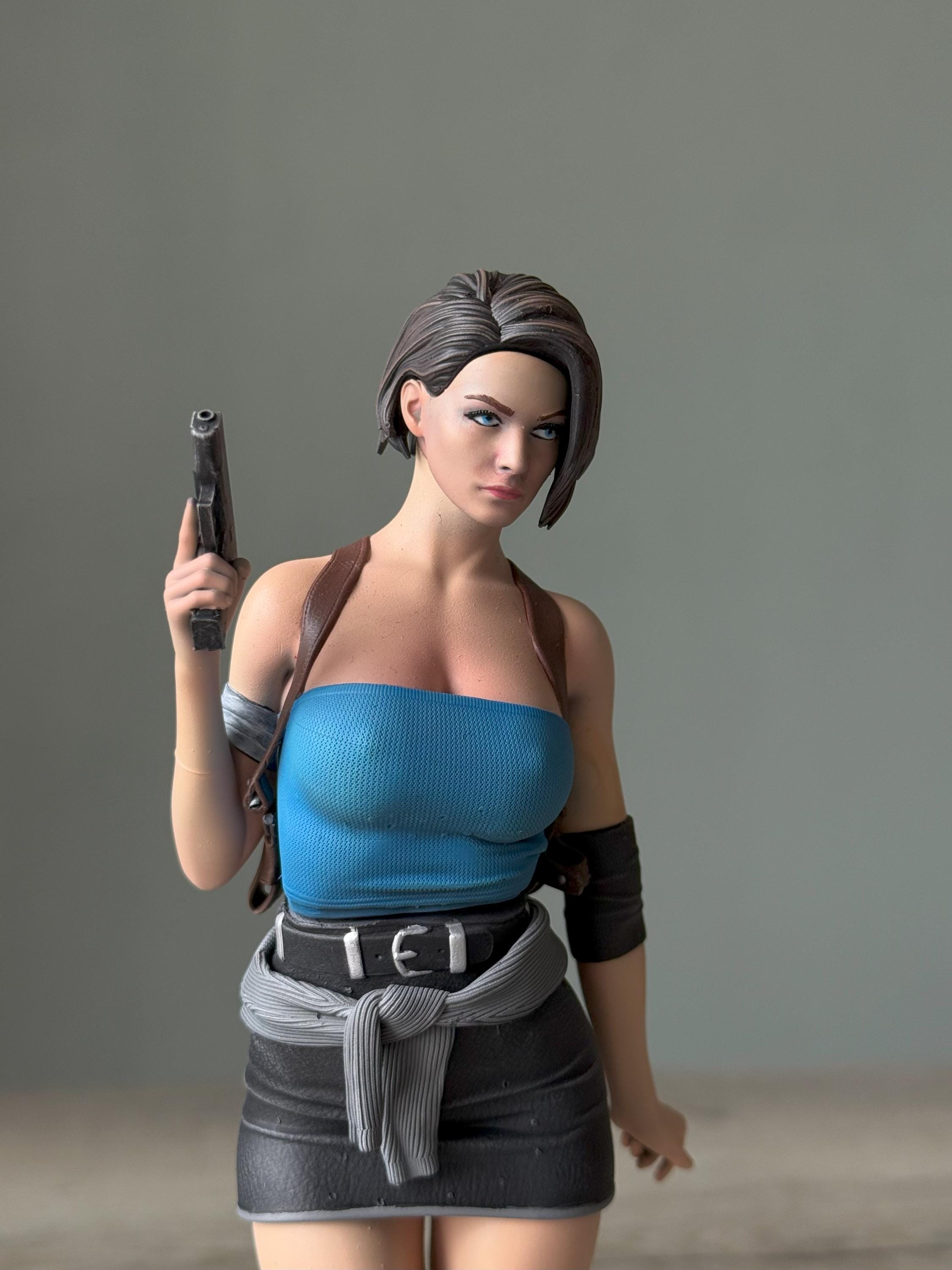 Jill Valentine figure (Resident Evil) – Fully-Painted 12K Resin Figure | RE Collectible Gamer Decor