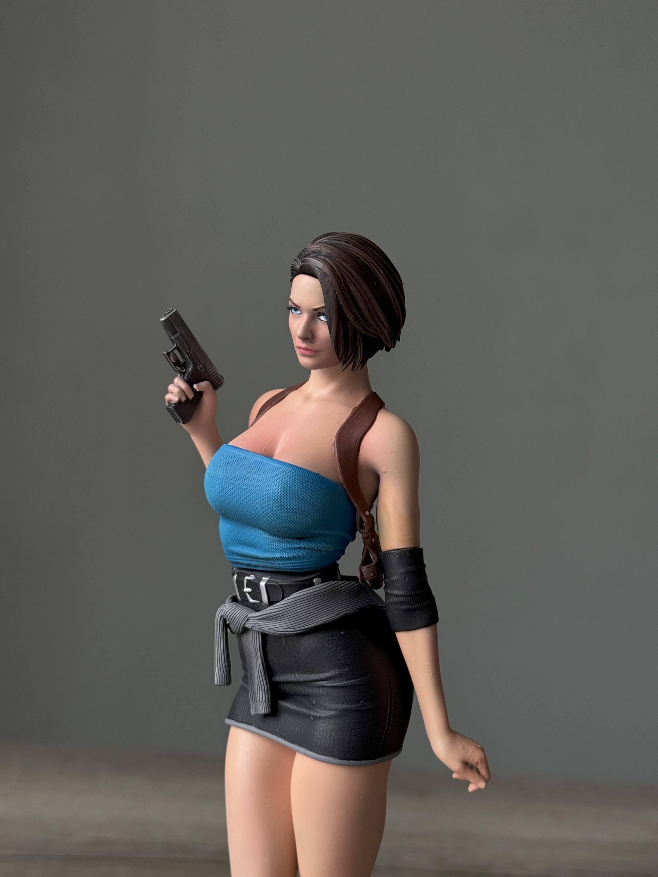 Jill Valentine figure (Resident Evil) – Fully-Painted 12K Resin Figure | RE Collectible Gamer Decor
