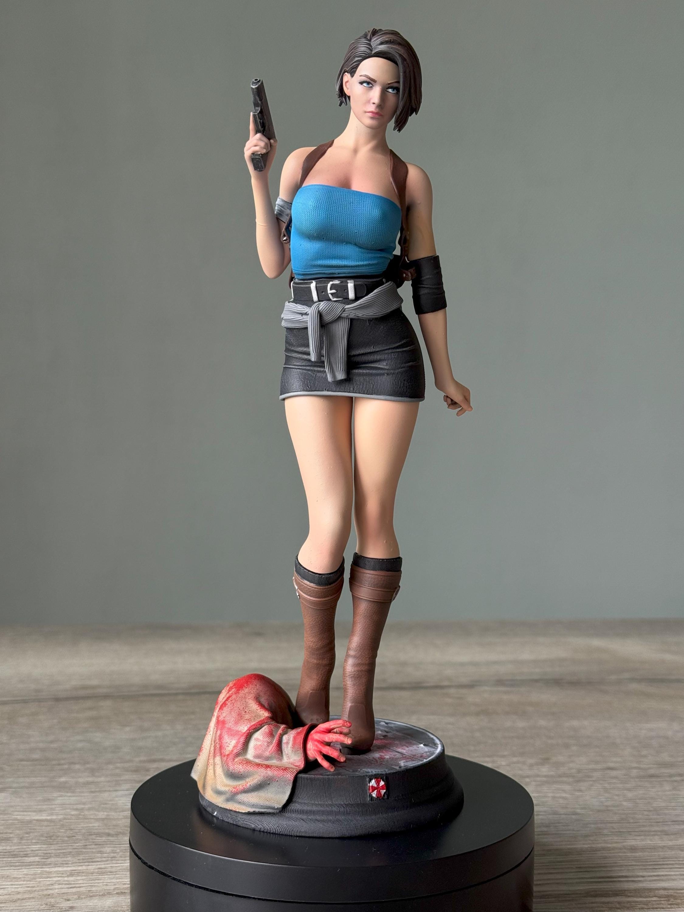 Jill Valentine figure (Resident Evil) – Fully-Painted 12K Resin Figure | RE Collectible Gamer Decor