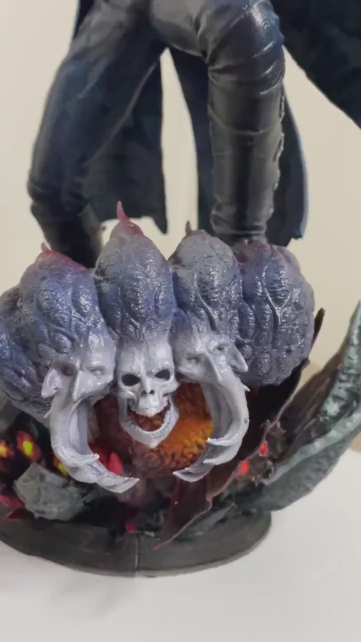 Devil May Cry Vergil Figure | Fully painted 14K Resin Vergil statue