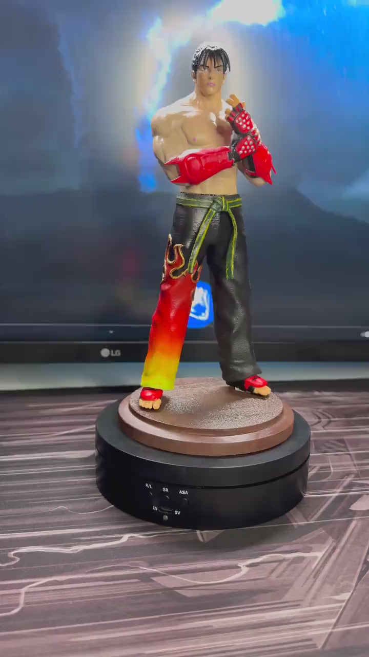 Hand-Painted Tekken Jin Kazama Action Figure: 24cm PLA Statue