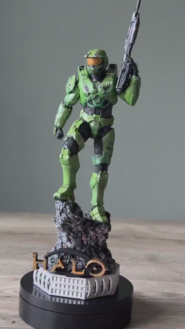 Halo Master Chief Figure: Halo Infinite 12K full Resin Statue (33cm)
